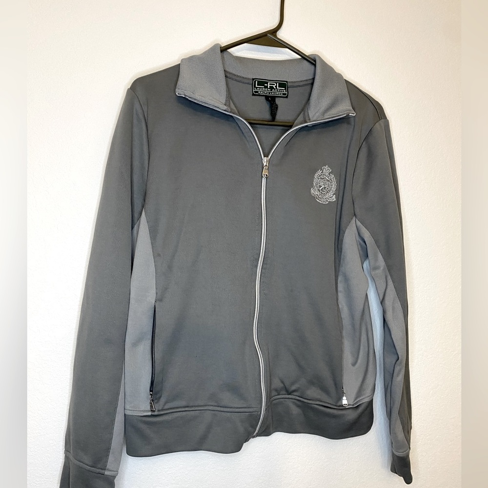 Y2K Women’s Ralph Lauren 2-Tone Athleisure Jacket size Large